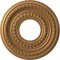 Ekena Millwork Cole PVC Ceiling Medallion (Fits Canopies up to 4 1/4"), Bright Coat Gold, 10"OD x 3 1/2"ID x 3/4"P CMP10COBGL - alternate 1